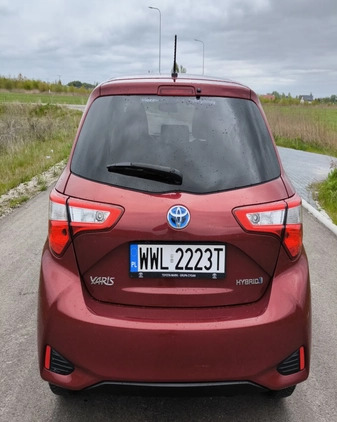 Toyota Yaris cena 66000 przebieg: 52500, rok produkcji 2018 z Puszczykowo małe 121